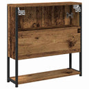 vidaXL Fürdőszobai tükrös szekrény Régi fa 60 x 16 x 60 cm Faanyag