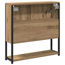 vidaXL Tükörszekrény polcokkal Artisan tölgy 60 x 16 x 60 cm Faanyag