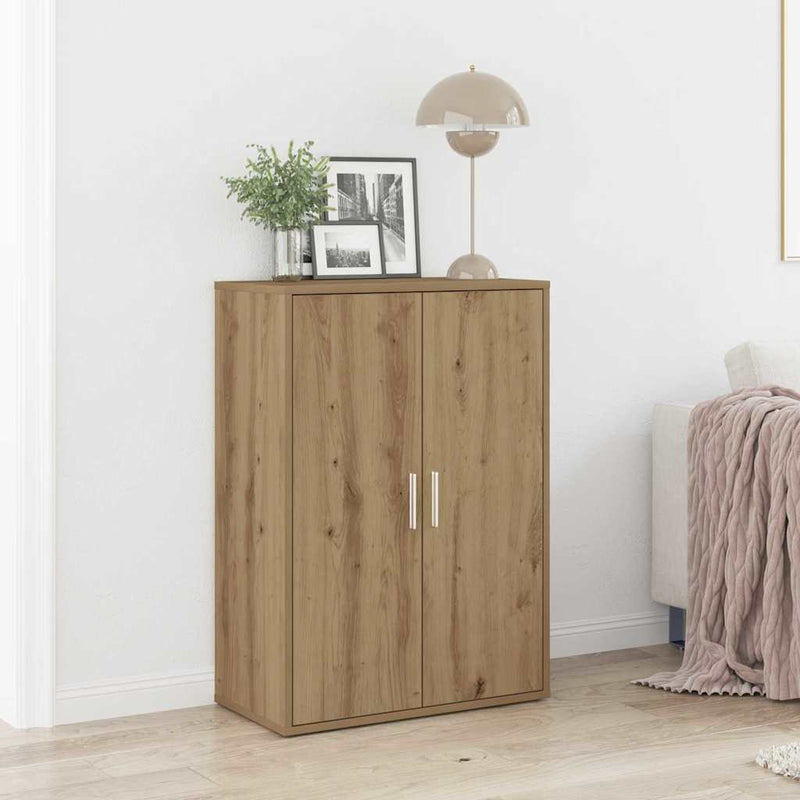 vidaXL Büfé iparművész tölgy 60x31x84 cm Szerelt fa