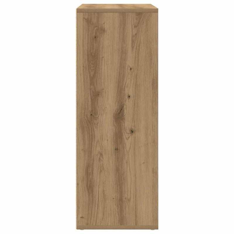 vidaXL Büfé iparművész tölgy 60x31x84 cm Szerelt fa