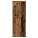 vidaXL Széf fiókkal Régi fa 60 x 31 x 84 cm Faanyag