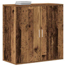 vidaXL Széf Régi fa 79 x 38 x 80 cm Faanyag