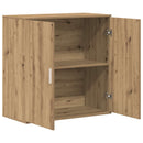 vidaXL Széf Artisan tölgy 79 x 38 x 80 cm Szerelt Fa
