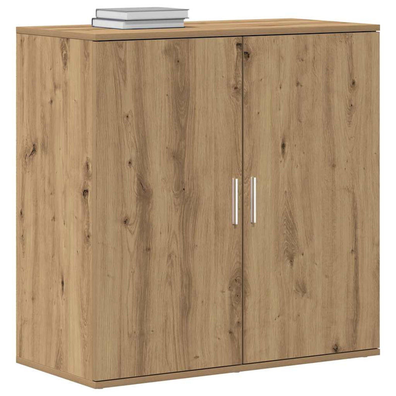 vidaXL Széf kézműves tölgy 79 x 38 x 80 cm Faanyag