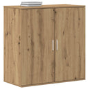 vidaXL Széf Artisan tölgy 79 x 38 x 80 cm Szerelt Fa