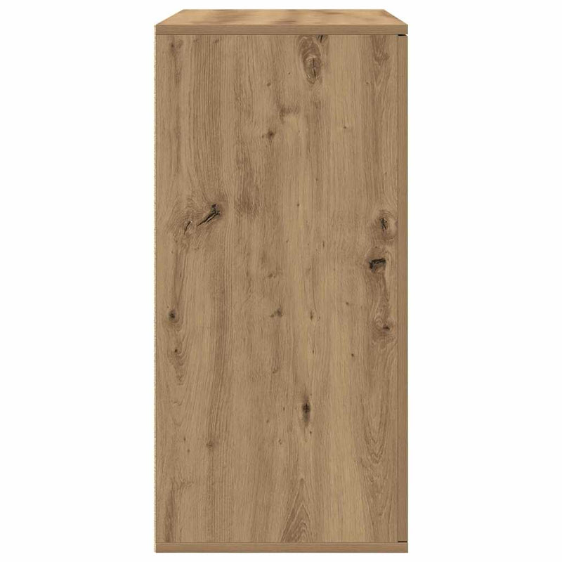 vidaXL Széf kézműves tölgy 79 x 38 x 80 cm Faanyag