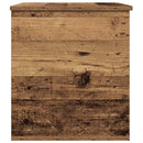 vidaXL Tároló Doboz tárolóval Régi fa 60 x 42 x 46 cm Faanyag