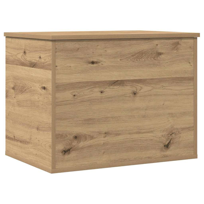 vidaXL Tároló Doboz tárolóval kézműves tölgy 60 x 42 x 46 cm Faanyag