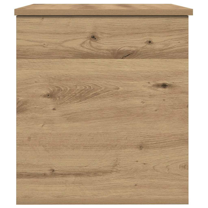 vidaXL Tároló Doboz tárolóval kézműves tölgy 60 x 42 x 46 cm Faanyag