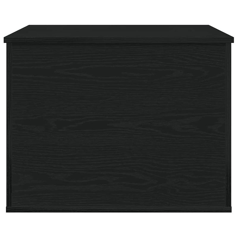 vidaXL Tároló Doboz tárolóval Musta tammi 60 x 42 x 46 cm Faanyag