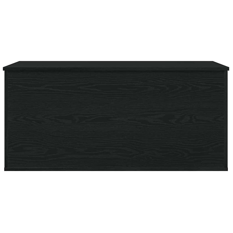 vidaXL Tároló Doboz tárolóval Musta tammi 100 x 42 x 46 cm Faanyag
