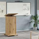 vidaXL Pódium Artisan tölgy Faanyag 55 x 55 x 107 cm