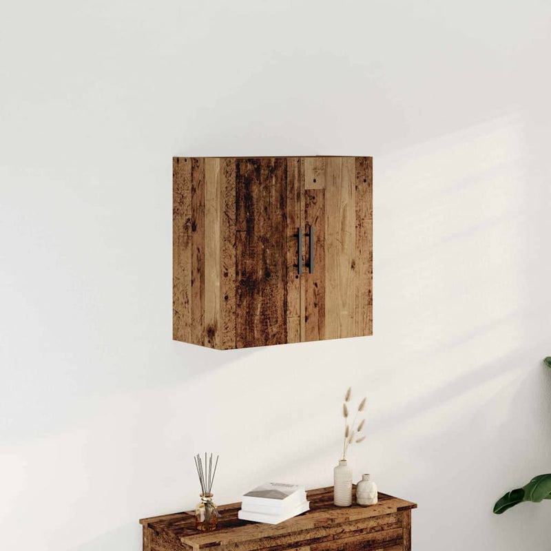 vidaXL Fali Szekrény Régi fa 60 x 31 x 60 cm Faanyag
