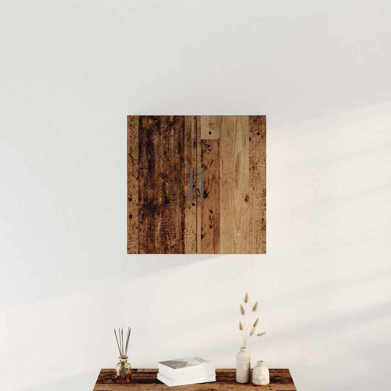 vidaXL Fali Szekrény Régi fa 60 x 31 x 60 cm Faanyag