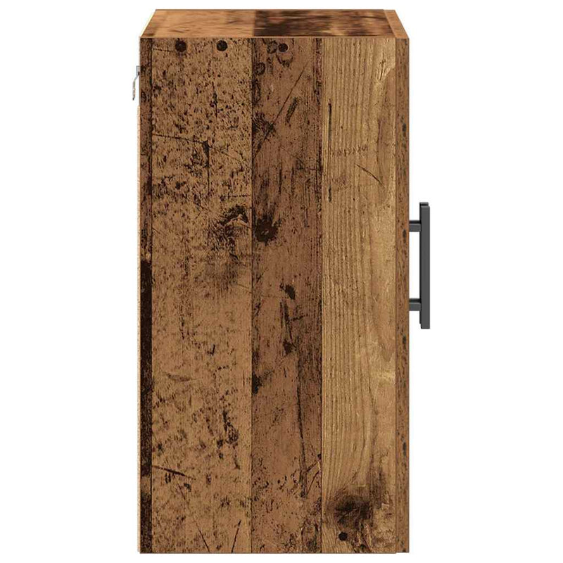 vidaXL Fali Szekrény Régi fa 60 x 31 x 60 cm Faanyag