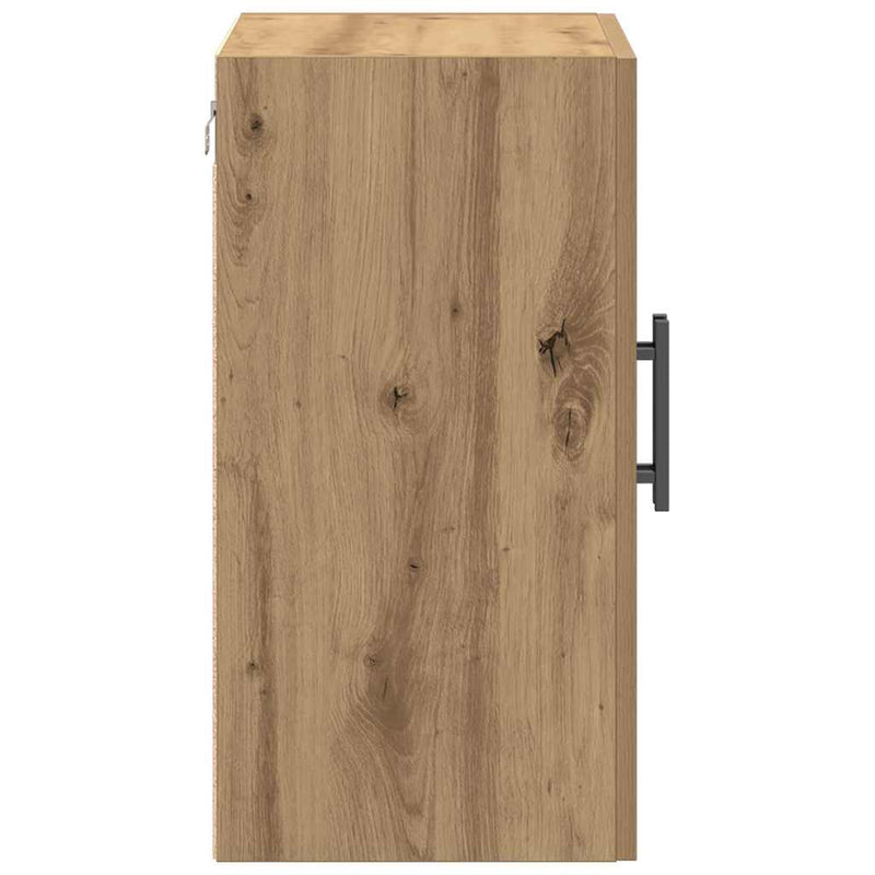 vidaXL Fali Szekrény kézműves tölgy 60 x 31 x 60 cm Faanyag