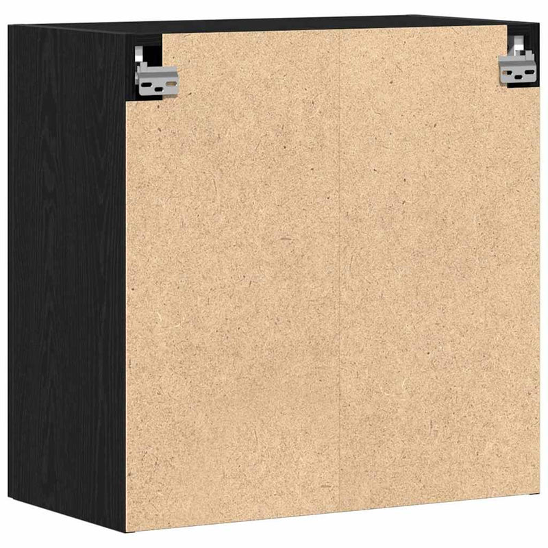 vidaXL Fali Szekrény Musta tammi 60 x 31 x 60 cm Faanyag