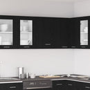 vidaXL Függő szekrény polcokkal Fekete tölgy 50 x 31 x 60 cm Faanyag