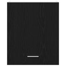 vidaXL Függő szekrény Lyon 2 pcs Fekete tölgy 50 x 31 x 60 cm Faanyag
