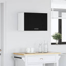 vidaXL Függő szekrény ajtóval Riga Musta tammi 60 x 31 x 60 cm Faanyag