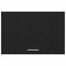 vidaXL Függő szekrény ajtóval Riga Musta tammi 60 x 31 x 60 cm Faanyag