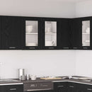 vidaXL Függő szekrény Lyon Fekete tölgy 80 x 31 x 60 cm Szerelt Fa