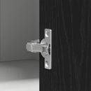 vidaXL Függő sarok szekrény Riga Musta tammi 57 x 57 x 60 cm Faanyag