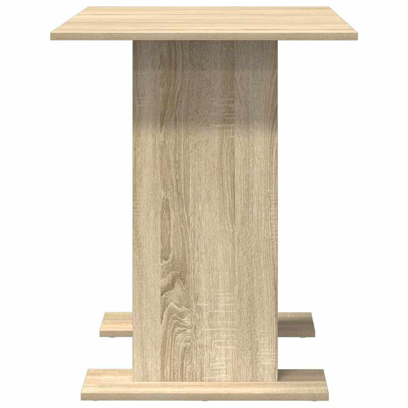 vidaXL Étkezőasztal sonoma tölgy 110 x 60 x 75 cm Faanyag