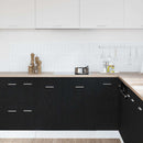 vidaXL fekete tölgyfa mosogató alsó szekrény 80 x 46 x 81,5 cm