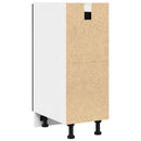 vidaXL Fiókos alsó szekrény Riga Musta tammi 30 x 46 x 81,5 cm Faanyag