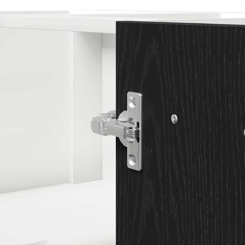 vidaXL Sarok Alsó Szekrény Riga Musta tammi 75,5 x 75,5 x 81,5 cm