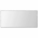 vidaXL Tükör Magas szürke sonoma 80 x 37 cm Üveg és Műszaki Fa