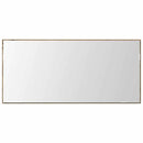 vidaXL Tükör tükörrel kézműves tölgy 80 x 37 cm Üveg és Műszaki Fa