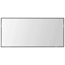 vidaXL Tükör tükörrel Musta tammi 80 x 37 cm Üveg és Műszaki Fa