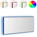 vidaXL Tükör tükörrel Musta tammi 80 x 37 cm Üveg és Műszaki Fa