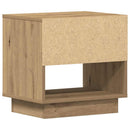 vidaXL Éjjeliszekrény 2 pcs Artisan tölgy 45 x 34 x 44 cm Faanyag