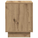vidaXL Éjjeliszekrény 2 pcs Artisan tölgy 45 x 34 x 44 cm Faanyag