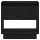 vidaXL Éjjeliszekrény 2 pcs Musta tammi 45 x 34 x 44 cm Faanyag