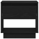vidaXL Éjjeliszekrény 2 pcs Fekete tölgy 45 x 34 x 44 cm Faanyag