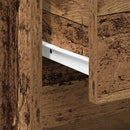 vidaXL Éjjeliszekrény fiókkal Régi fa 45 x 34 x 44.5 cm Faanyag