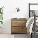 vidaXL Éjjeliszekrény fiókkal kézműves tölgy 45 x 34 x 44.5 cm Faanyag