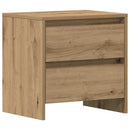 vidaXL Éjjeliszekrény 2 pcs Artisan tölgy 45 x 34 x 44,5 cm Faanyag
