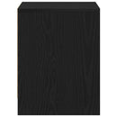 vidaXL Éjjeliszekrény 2 pcs Musta tammi 45 x 34 x 44.5 cm Faanyag