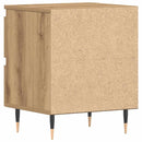 vidaXL Éjjeliszekrény 2 pcs Artisan tölgy 40 x 35 x 50 cm Faanyag