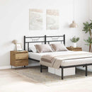 vidaXL Éjjeliszekrény 2 pcs kézműves tölgy 40 x 35 x 50 cm Faanyag