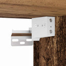 vidaXL Éjjeliszekrény 2 pcs Régi fa 35 x 35 x 20 cm Faanyag