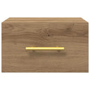 vidaXL Éjjeliszekrény kézműves tölgy 35 x 35 x 20 cm Faanyag