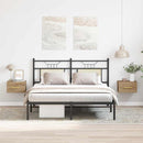 vidaXL Éjjeliszekrény 2 pcs kézműves tölgy 35 x 35 x 20 cm Faanyag