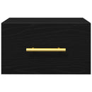 vidaXL Éjjeliszekrény 2 pcs Musta tammi 35 x 35 x 20 cm Faanyag