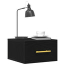 vidaXL Éjjeliszekrény 2 pcs Musta tammi 35 x 35 x 20 cm Faanyag